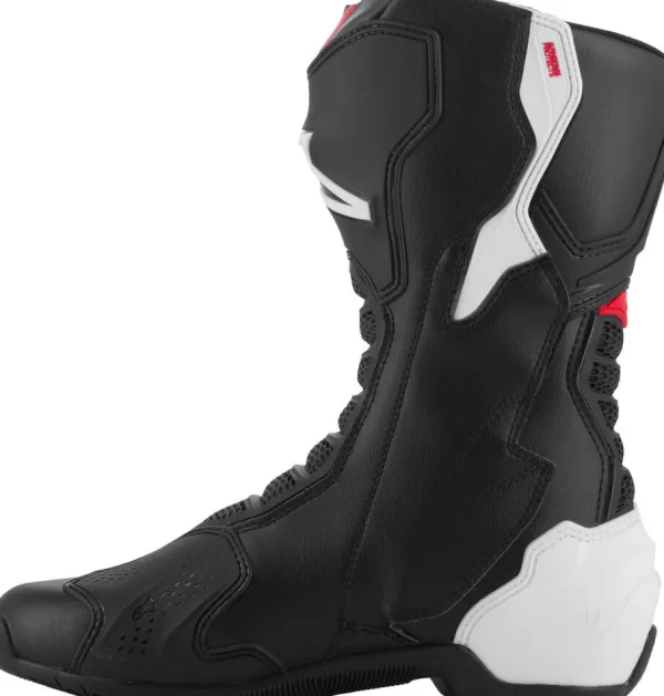 Alpinestars SMX-6 V3 Boots Black/White/Red Graphic 1406>Heren Heren Motorlaarzen|Race Motorlaarzen