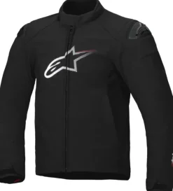 Alpinestars Smx Waterproof Motorjas Black White Bright Red 1304> Motorjassen