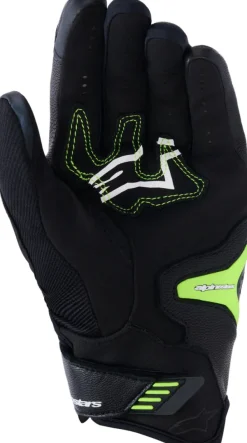 Alpinestars Sp-R Pro Gloves Black/Yellow Fluo> Motorhandschoenen