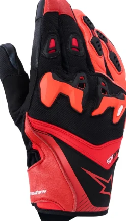 Alpinestars Sp-R Pro Gloves Bright Red/Red Fluo/Black> Motorhandschoenen
