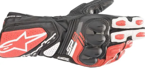 Alpinestars SP-8 V3 Gloves Bright Red 1304> Motorhandschoenen