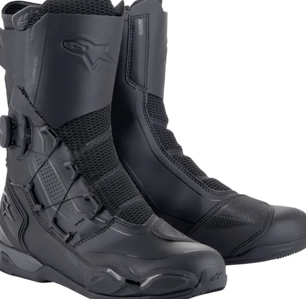 Alpinestars SP-X BOA Drystar Boots Black/Dark/Gray 111>Heren Heren Motorlaarzen|Waterdichte Motorlaarzen