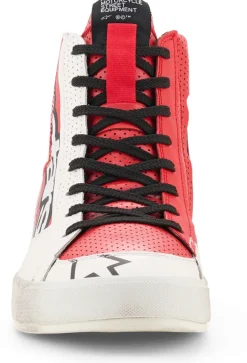 Alpinestars Stated Flair Shoes White/Bright Red>Heren Heren Motorschoenen