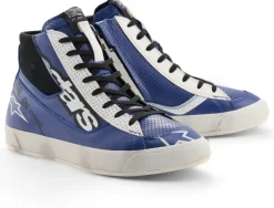 Alpinestars Stated Flair Shoes Bright Blue/White/Black>Heren Heren Motorschoenen