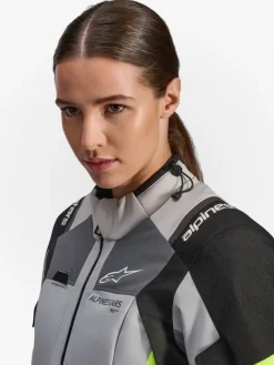 Alpinestars Stella Andes V4 Drystar Motorjas Ice Gray Dark Gray Bk Yllw Fl 9282><noscript><img width=
