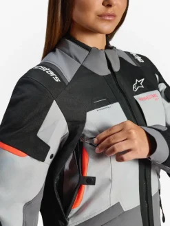 Alpinestars Stella Andes V4 Drystar Motorjas Dk Gray Ice Gray Bk Coral Fl 9276><noscript><img width=
