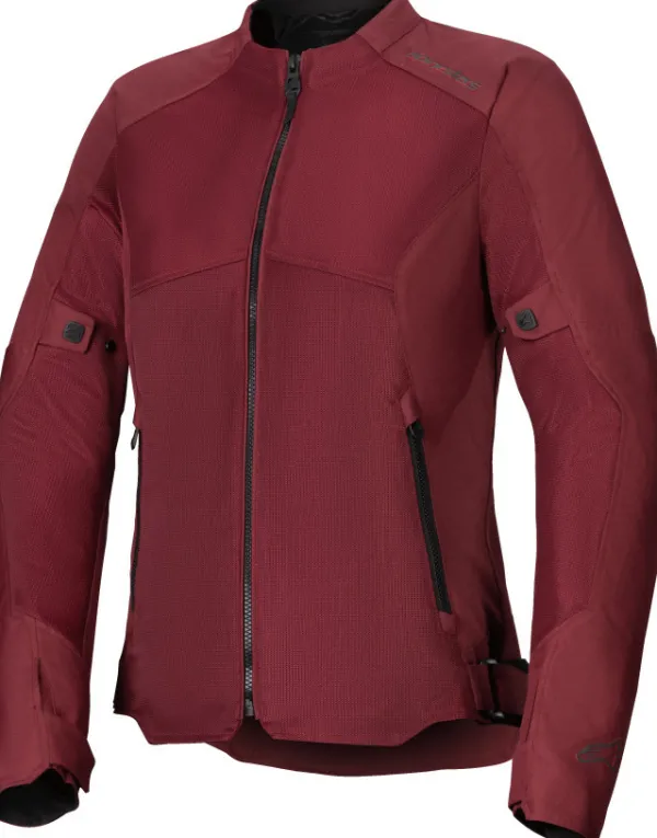 Alpinestars Stella C-1 Air Motorjas Burgundy 309> Motorjassen