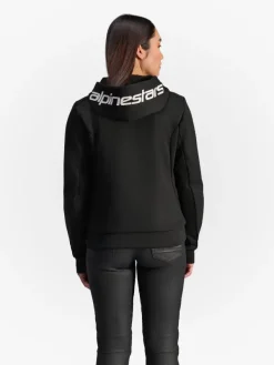 Alpinestars Stella Chrome V2 Motorhoodie Black/White 12><noscript><img width=