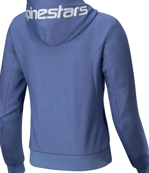 Alpinestars Stella Chrome V2 Motorhoodie Blue/Violet/White 7185> Motorhoodies|Motorjassen