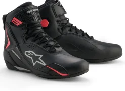 Alpinestars Stella Faster-4 Drystar Sneaker Black/Gray/Coral Fluo>Heren Heren Motorschoenen