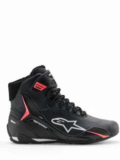 Alpinestars Stella Faster-4 Drystar Sneaker Black/Gray/Coral Fluo><noscript><img width=