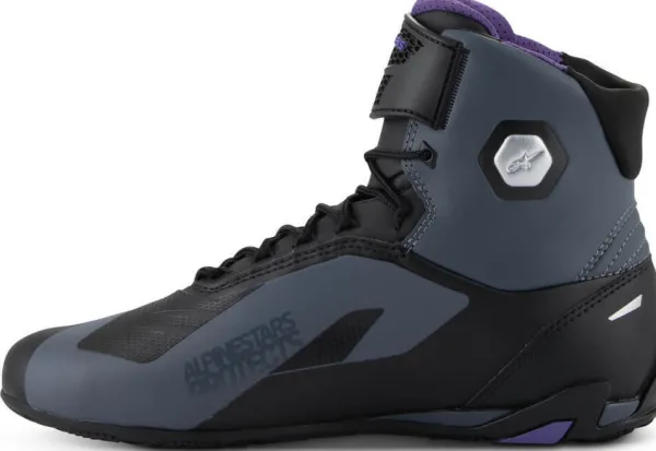 Alpinestars Stella Faster 4 Shoes Black/Gray/Violet 1505>DAMES Dames Motorschoenen