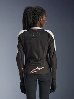 Alpinestars Stella Smx Air Motorjas Ice Gray/Black/Coral Fluo><noscript><img width=