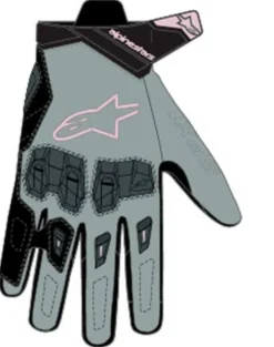 Alpinestars Stella Sp X 1 Gloves Mid Gray Black Asphalt 9238> Motorhandschoenen