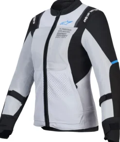 Alpinestars Stella St-2 Air Motorjas Ice Gray Black 9031> Motorjassen