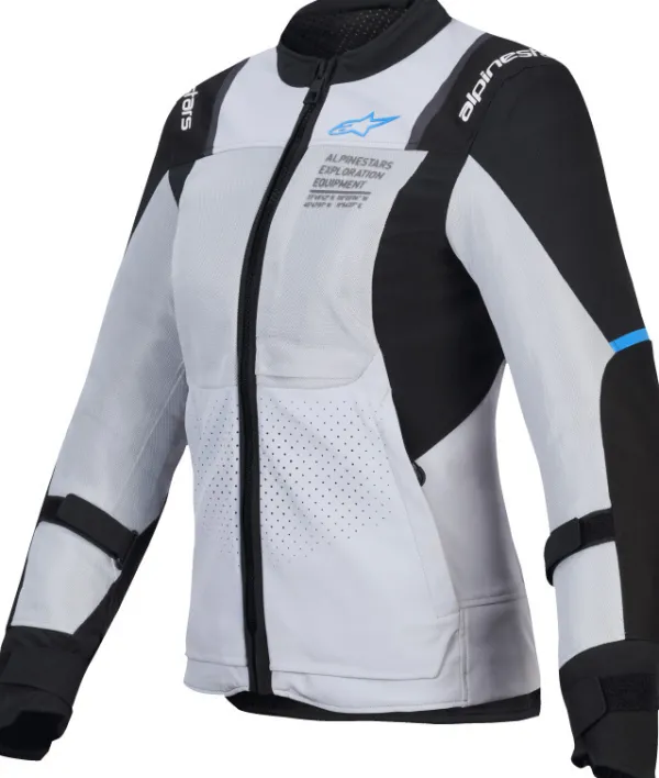 Alpinestars Stella St-2 Air Motorjas Ice Gray Black 9031> Motorjassen