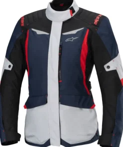 Alpinestars Stella ST-1 Waterproof Motorjas Dark Blue/Black/Bright Red 7093> Motorjassen