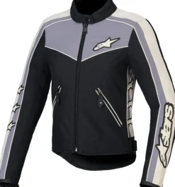 Alpinestars Stella T-Dyno WR Motorjas Black Dark Gray Ecru 1494> Motorjassen