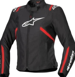 Alpinestars Stella T-Sps V2 Wp Motorjas Black White Red Fluo 1231> Motorjassen