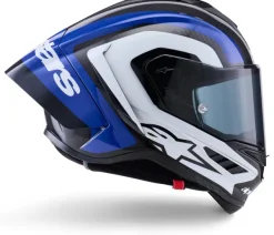 Alpinestars Supertech R10 Arius Black White Blue Glossy><noscript><img width=