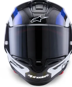 Alpinestars Supertech R10 Arius Black White Blue Glossy><noscript><img width=