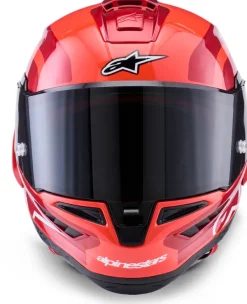 Alpinestars Supertech R10 Arius Black White Double Red Glossy><noscript><img width=