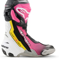 Alpinestars Supertech R Boots Black/Magenta/White/Yellow><noscript><img width=