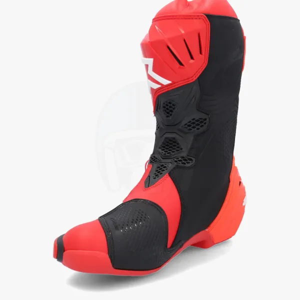 Alpinestars Supertech R 2021 Bright Red Red Fluo 3029>Heren Heren Motorlaarzen|Race Motorlaarzen