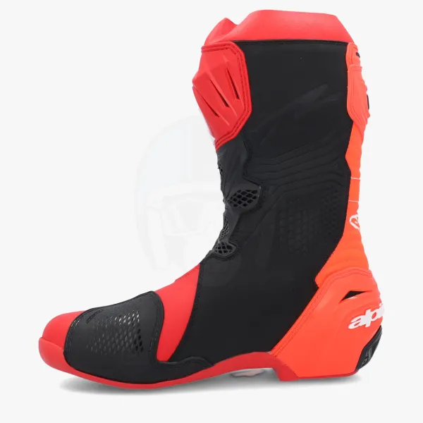 Alpinestars Supertech R 2021 Bright Red Red Fluo 3029>Heren Heren Motorlaarzen|Race Motorlaarzen