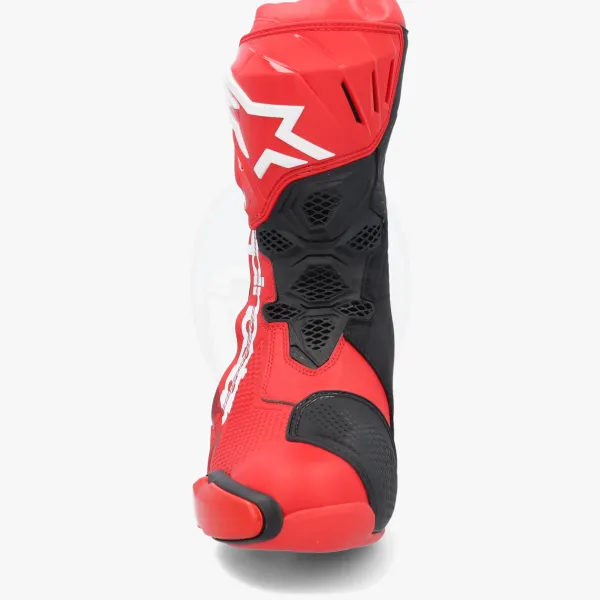 Alpinestars Supertech R 2021 Bright Red Red Fluo 3029>Heren Heren Motorlaarzen|Race Motorlaarzen