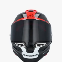 Alpinestars Supertech R10 Element Black Carb Bright Red White Gl> Integraalhelmen