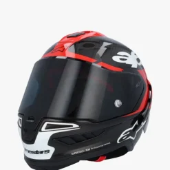 Alpinestars Supertech R10 Element Black Carb Bright Red White Gl><noscript><img width=