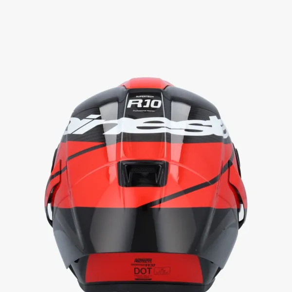 Alpinestars Supertech R10 Element Black Carb Bright Red White Gl> Integraalhelmen