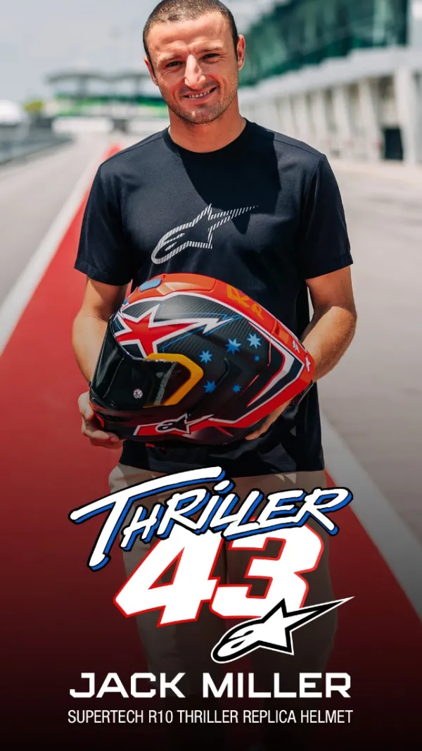 Alpinestars Supertech R10 Miller> Integraalhelmen