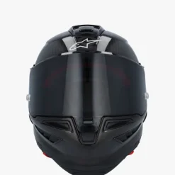 Alpinestars Supertech R10 Solid Black Carbon M&G> Integraalhelmen|Carbon Helmen