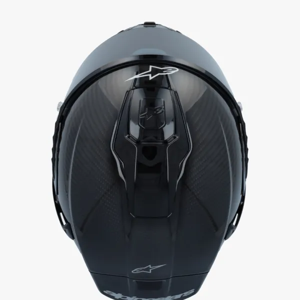 Alpinestars Supertech R10 Solid Black Carbon M&G> Integraalhelmen|Carbon Helmen