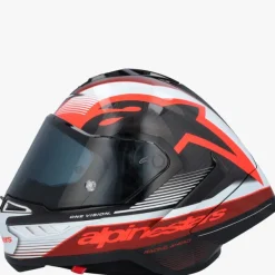 Alpinestars Supertech R10 Team Black Carbon Red White Glossy><noscript><img width=