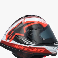 Alpinestars Supertech R10 Team Black Carbon Red White Glossy><noscript><img width=