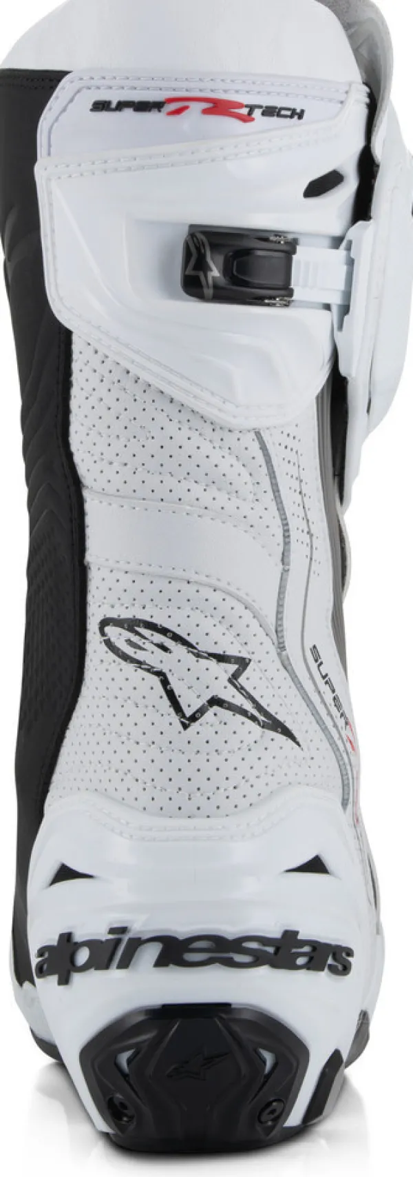 Alpinestars Supertech R Vented Boots White/Mid Gray/Black 2024>Heren Heren Motorlaarzen|Race Motorlaarzen