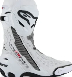 Alpinestars Supertech R Vented Boots White/Mid Gray/Black 2024><noscript><img width=