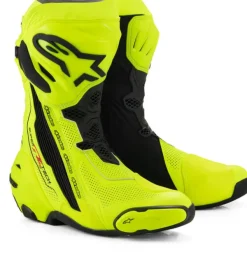Alpinestars Supertech R Vented Boots Yellow Fluo/Black 551>Heren Heren Motorlaarzen|Race Motorlaarzen