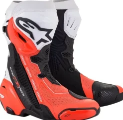 Alpinestars Supertech R Vented 2021 Boots Fluo 124>Heren Heren Motorlaarzen|Race Motorlaarzen