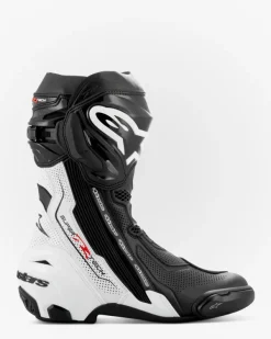 Alpinestars Supertech R Vented Boots Black/White 12><noscript><img width=
