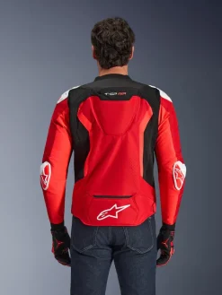 Alpinestars T-Gp Air Motorjas Bright Red/Red Fluo/Black><noscript><img width=
