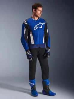 Alpinestars T-Gp Air Motorjas Bright Blue/Navy White><noscript><img width=