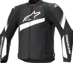 Alpinestars T-GP Plus R V4 Motorjas Black White 12> Motorjassen