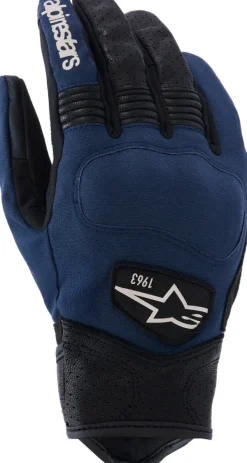 Alpinestars Tracker Gloves Dark Blue/Black> Motorhandschoenen