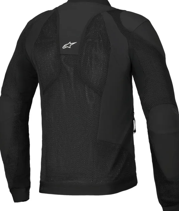 Alpinestars Troop-Air Pro Motorjas Black Black 1100> Motorjassen