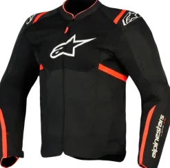 Alpinestars T-Sps Air V2 Motorjas Black Red Fluo 1030> Motorjassen