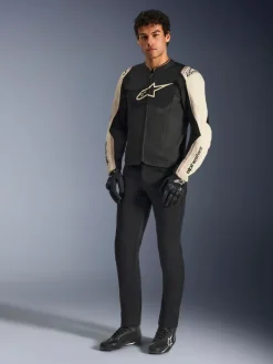 Alpinestars T-Sps Air V2 Motorjas Black/Mastic Aluminum> Motorjassen